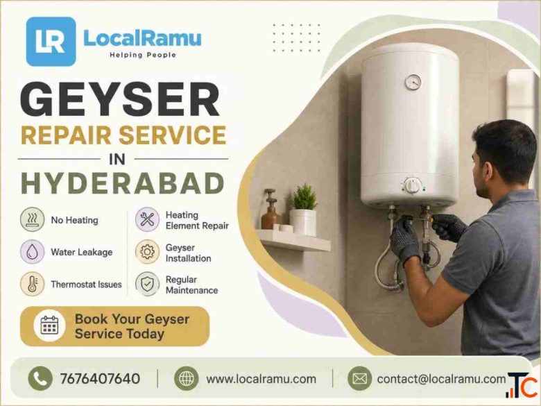 Trusted Geyser Repair and Installation Service in Hyderabad LocalRamu