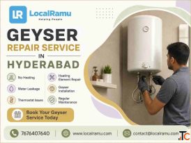 Trusted Geyser Repair and Installation Service in Hyderabad LocalRamu