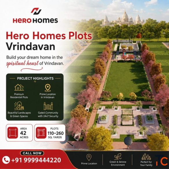 Hero Homes Plots Vrindavan Latest Property News
