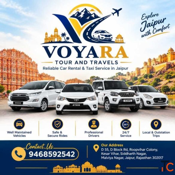 Voyara Tour and Travels - Reliable Car Rental Taxi Service in Jaipur
