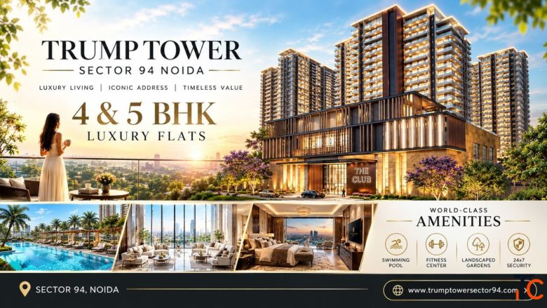Trump Tower Sector 94 Noida 4 5 BHK Luxury Flats