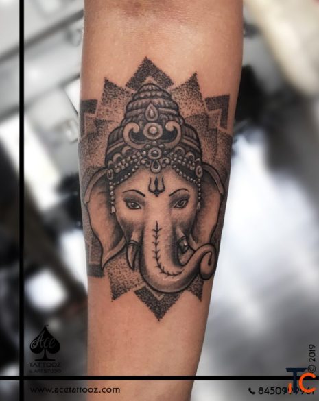 Unique Ganesha Tattoo Ideas Beautiful Ganpati Bappa Tattoos