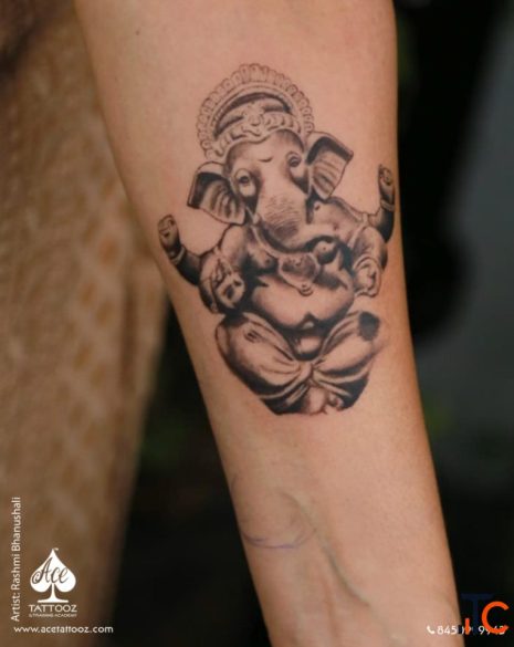Unique Ganesha Tattoo Ideas Beautiful Ganpati Bappa Tattoos