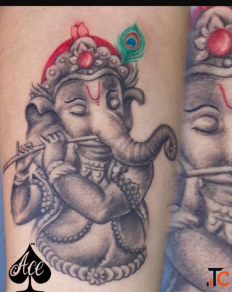 Unique Ganesha Tattoo Ideas Beautiful Ganpati Bappa Tattoos