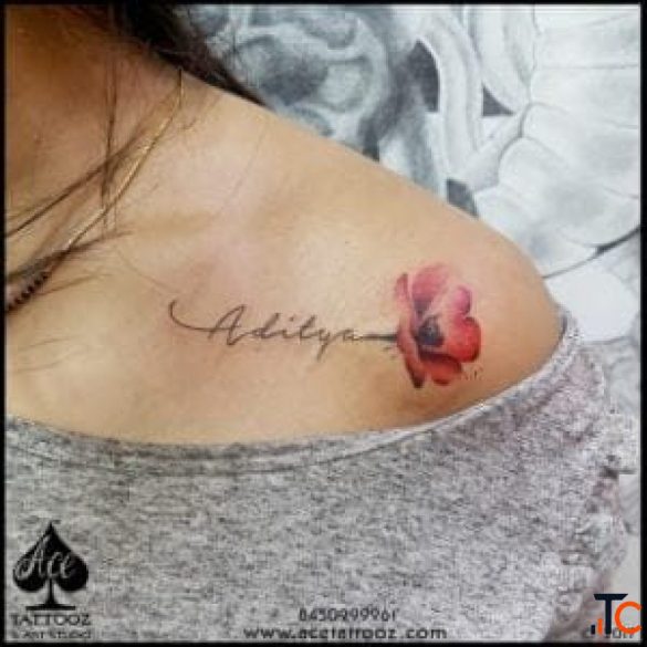 Floral Tattoo on Forearm Botanical Beauty with a Modern Edge