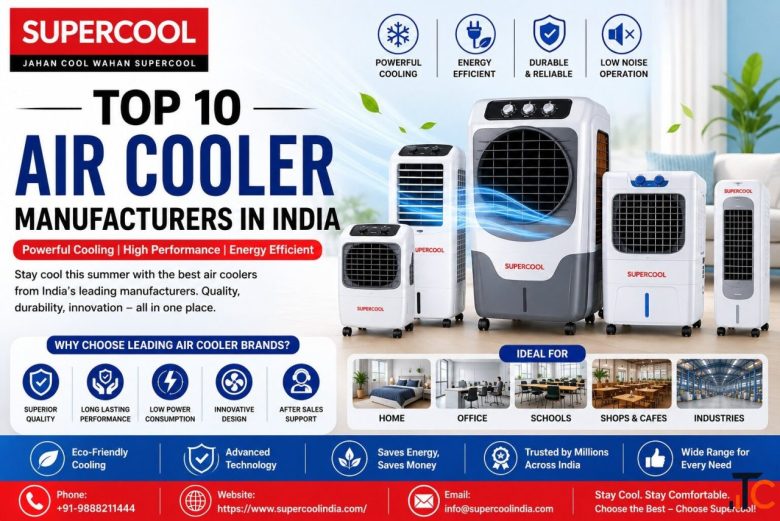 Top 10 Cooler Manufacturers in India - Reliable Cooling Solutions
