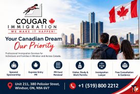 Canada Immigration Consultant in Windsor Cougar Immigration