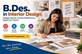 B.Des. Interior Design Admission 2026 Build Your Creative Career
