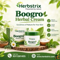 Boogro Herbal Cream - Herbal Personal Care for Everyday Grooming