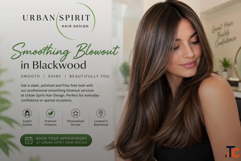 Smoothing Blowout in Blackwood Urban Spirit Hair Design