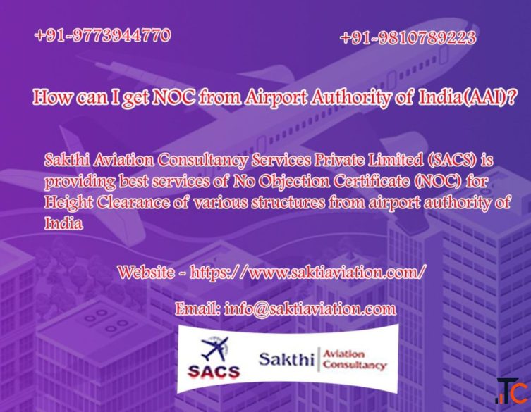 NOC from AAI for Height Clearance of Various Structures