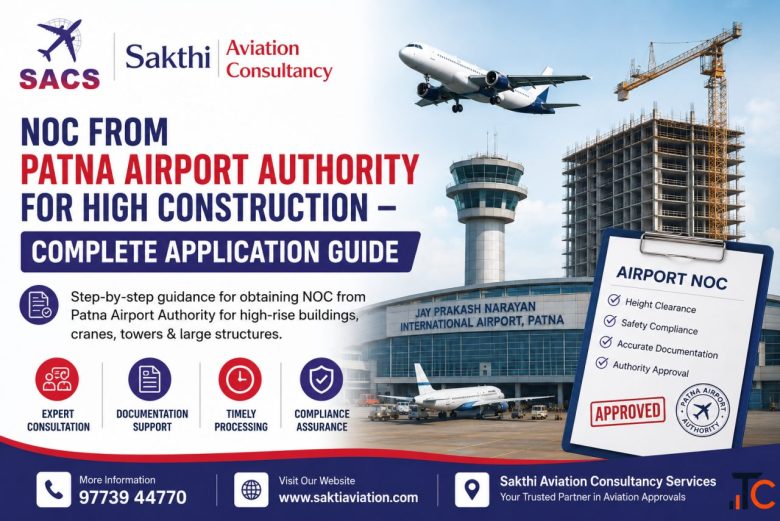 NOC from AAI for Height Clearance of Various Structures