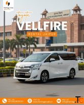 Toyota Vellfire Rental in Jaipur - Luxury Car with Chauffeur