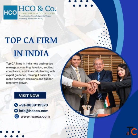 Top CA Firms in India for Professional Business Financial Support