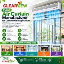 Best Air Curtain Manufacturer for Commercial Applications