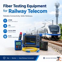 Fiber Testing Equipment for Railway Telecom