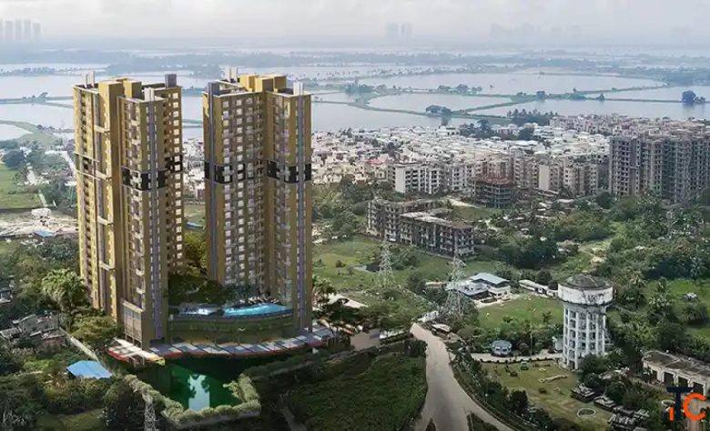 Spacious 4 BHK Flat in New Town Kolkata for Premium Living