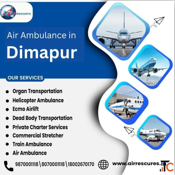 Professionally Coordinated Patient Flights from Dimapur