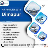 Professionally Coordinated Patient Flights from Dimapur