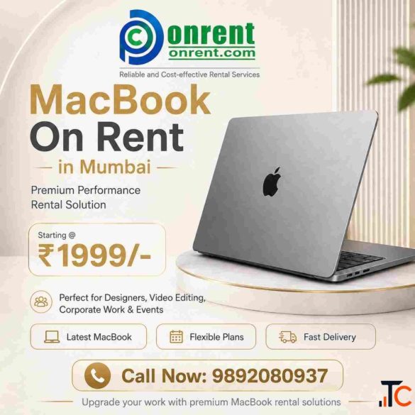 Macbook on rent on rent price start Rs.1999- Mumbai Vashi Belapur Navi Mumbai