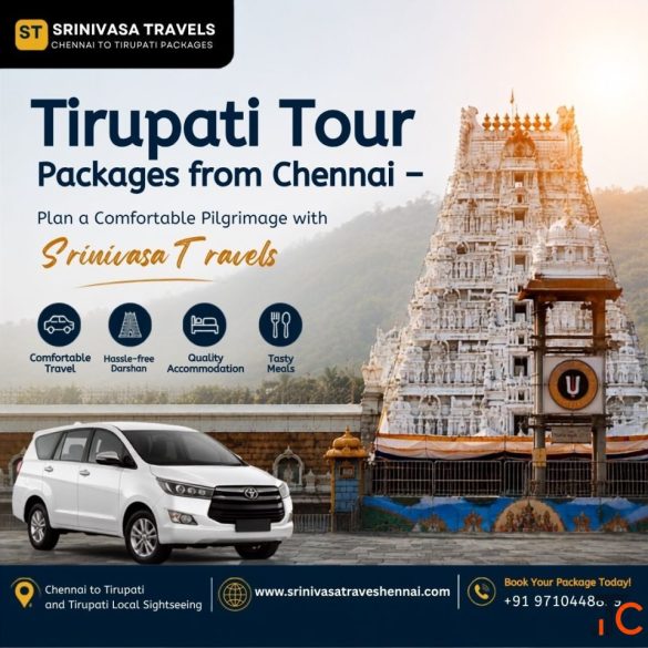 Tirupati Tour Package from Chennai - Srinivasa Travels