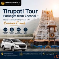 Tirupati Tour Package from Chennai - Srinivasa Travels