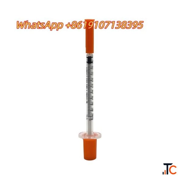 Medical Grade Insulin Syringe with Fixed Needle