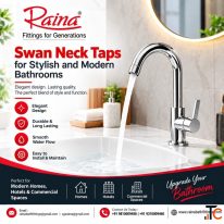 Swan Neck Taps for Stylish and Modern Bathrooms