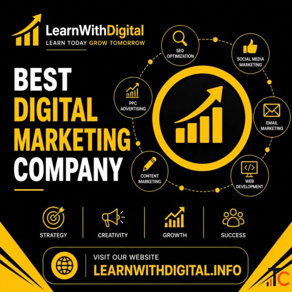 BEST DIGITAL MARKETING COMPANY learnwithdigital-learn today grow tomorrow