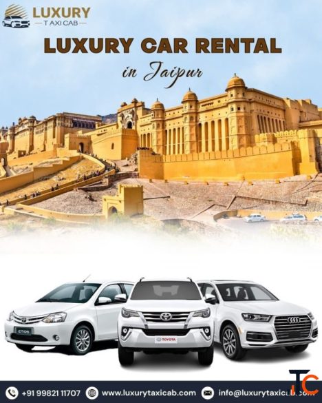Premium Luxury Taxi Cab On Rent In Jaipur