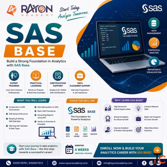 Learn the SAS Base Training Course in Faridabad