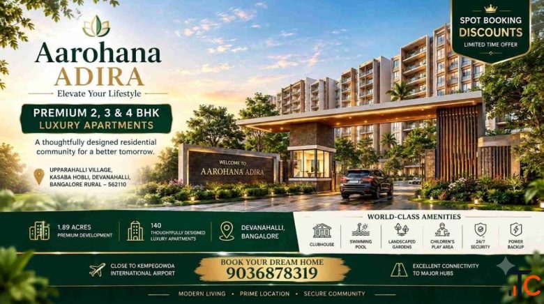 Aarohana Adira Devanahalli 2 3 BHK Apartments in Bangalore