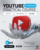 YouTube Automation Course in Lahore Cash Cow Channel Course Lahore Faceless YouTube Training