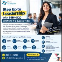 Step Up to Leadership with BSB40120 Certificate IV