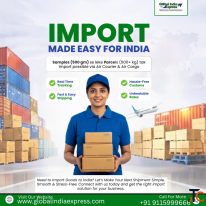 Import Courier Services From Spain to Delhi Global India Express