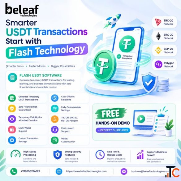 Smarter USDT Transactions Start with Flash Technology