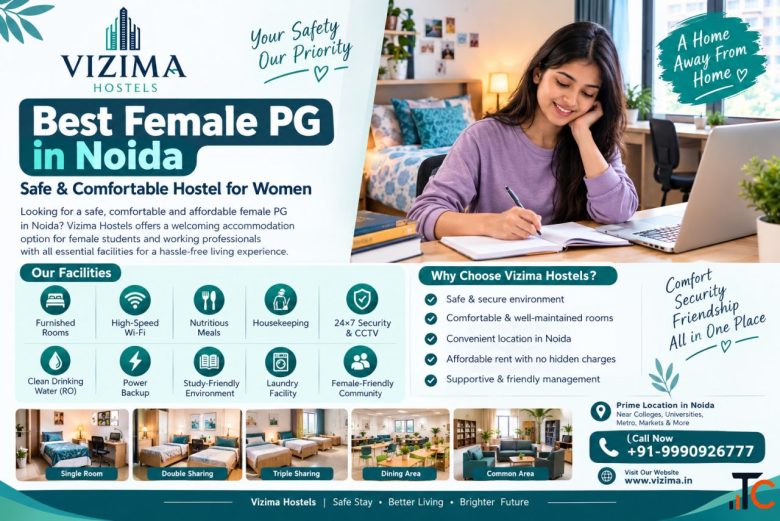 Best Female PG in Noida Safe Comfortable Hostel for Women