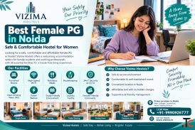 Best Female PG in Noida Safe Comfortable Hostel for Women