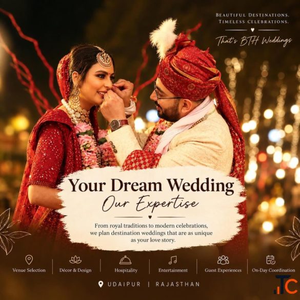 BTH Weddings - Best Destination Wedding Planner in Udaipur Rajasthan