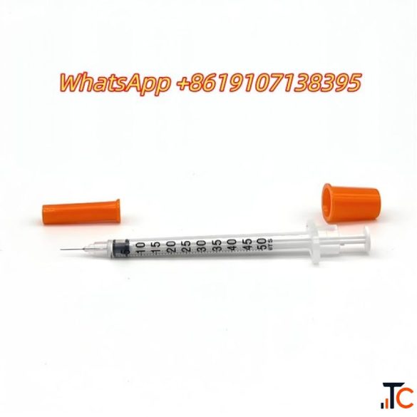 Sterile Disposable U100 Insulin Syringe for Diabetic Use