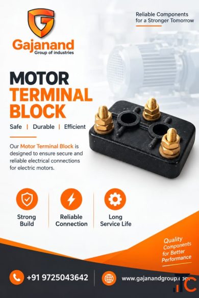 Durable Motor Terminal Block for Safe and Secure Electrical Connections