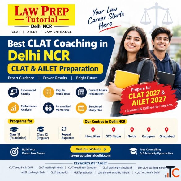 Law Prep Tutorial Delhi NCR - CLAT AILET Coaching