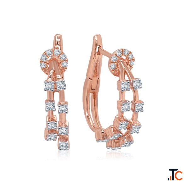 Lab Grown Diamond Earrings in Delhi NCR
