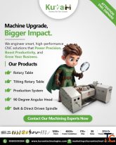 Upgrade Your Existing VMC With The Rotary Table