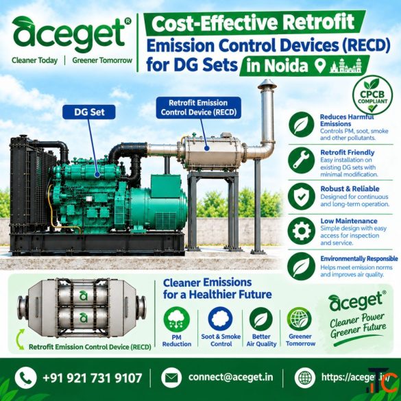 Cost-Effective Retrofit Emission Control Devices RECD for DG Sets in Noida