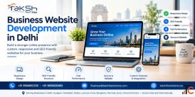 Leading Business Website Development in Delhi Taksh IT Solutions