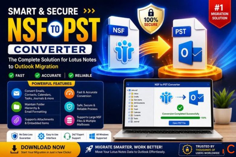 Reliable NSF to PST File Converter