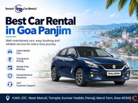 Choose the Best Car Rental in Goa Panjim Today