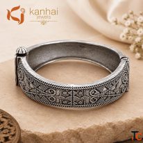 Oxidised Jewellery Kada - Stylish Traditional Designs by Kanhai Jewels