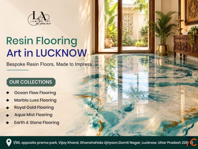 Resin Flooring Art in Lucknow - Bespoke Floors by Lamina Art